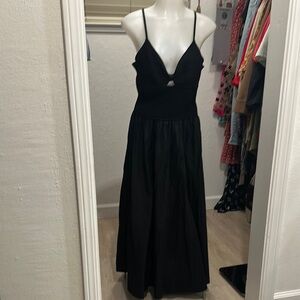 Elegant Black Women's Dress